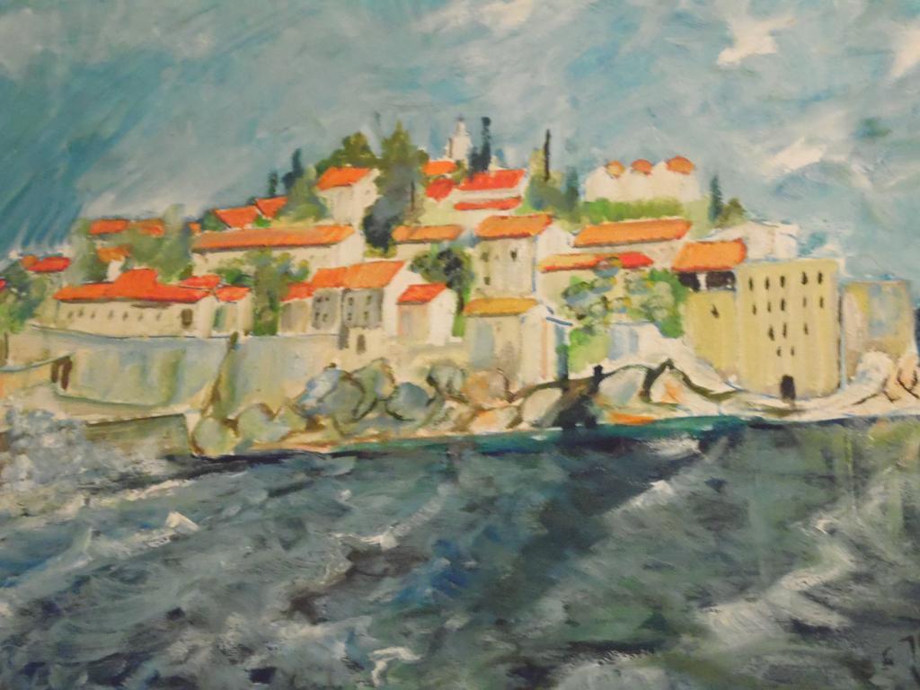 Apartments Slavica Jovanovic Sveti Stefan Rum bild