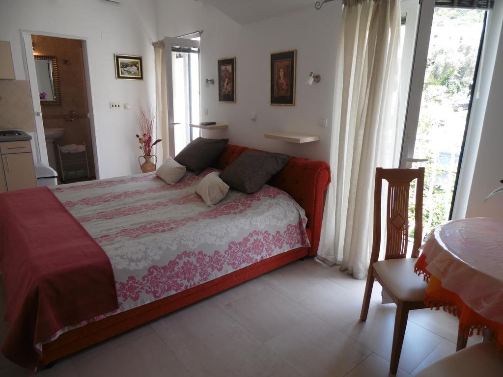 Apartments Slavica Jovanovic Sveti Stefan Rum bild