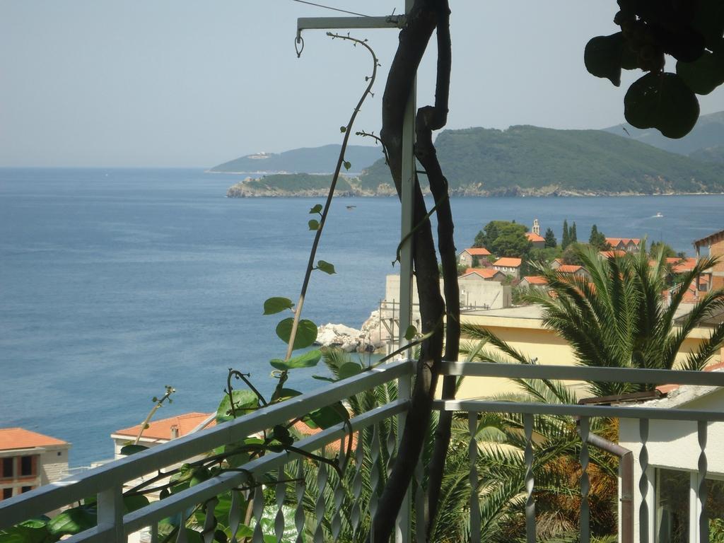 Apartments Slavica Jovanovic Sveti Stefan Exteriör bild
